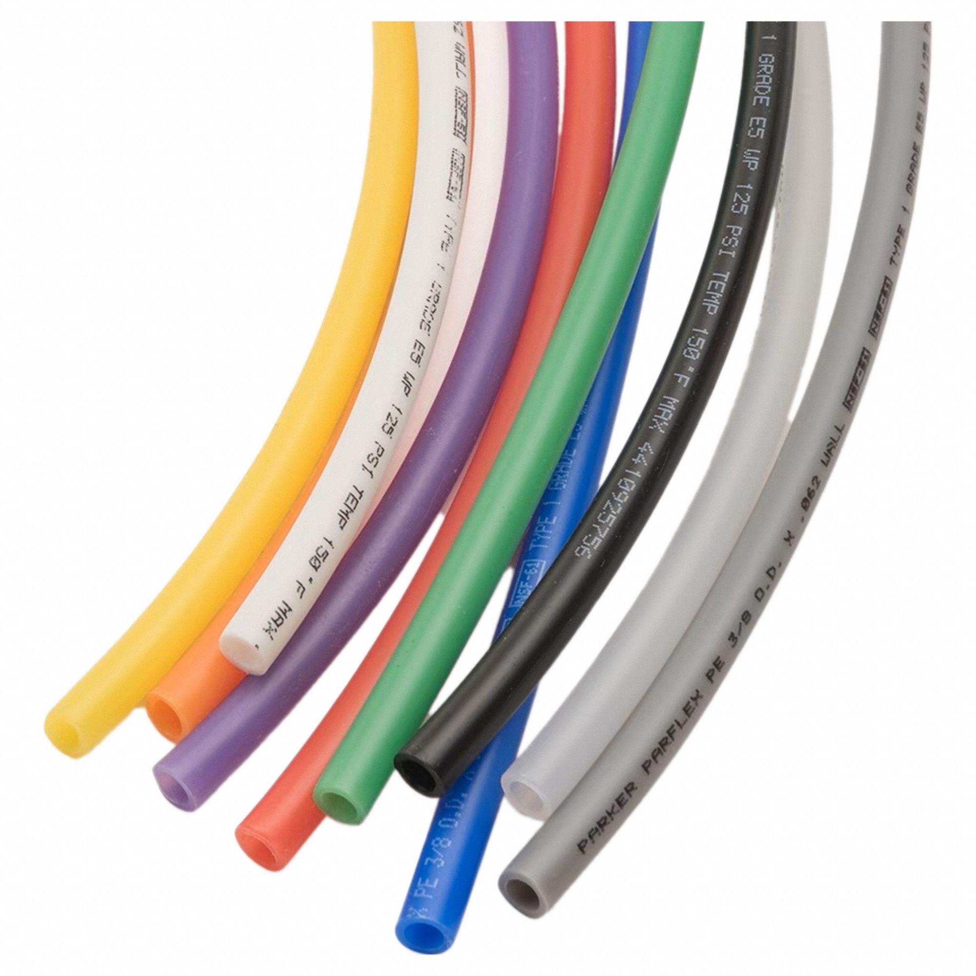 PARKER, Polyethylene, Beige, Tubing 819W01E53025 Grainger