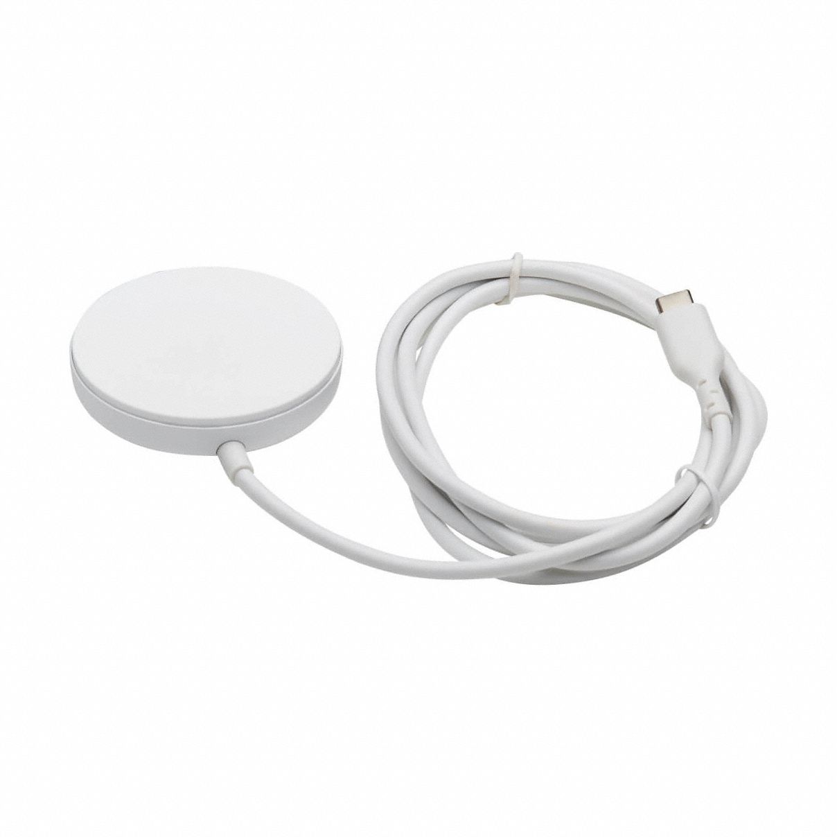 Wireless Charging Pad: Compatible With Apple, White, 2 A Input Current
