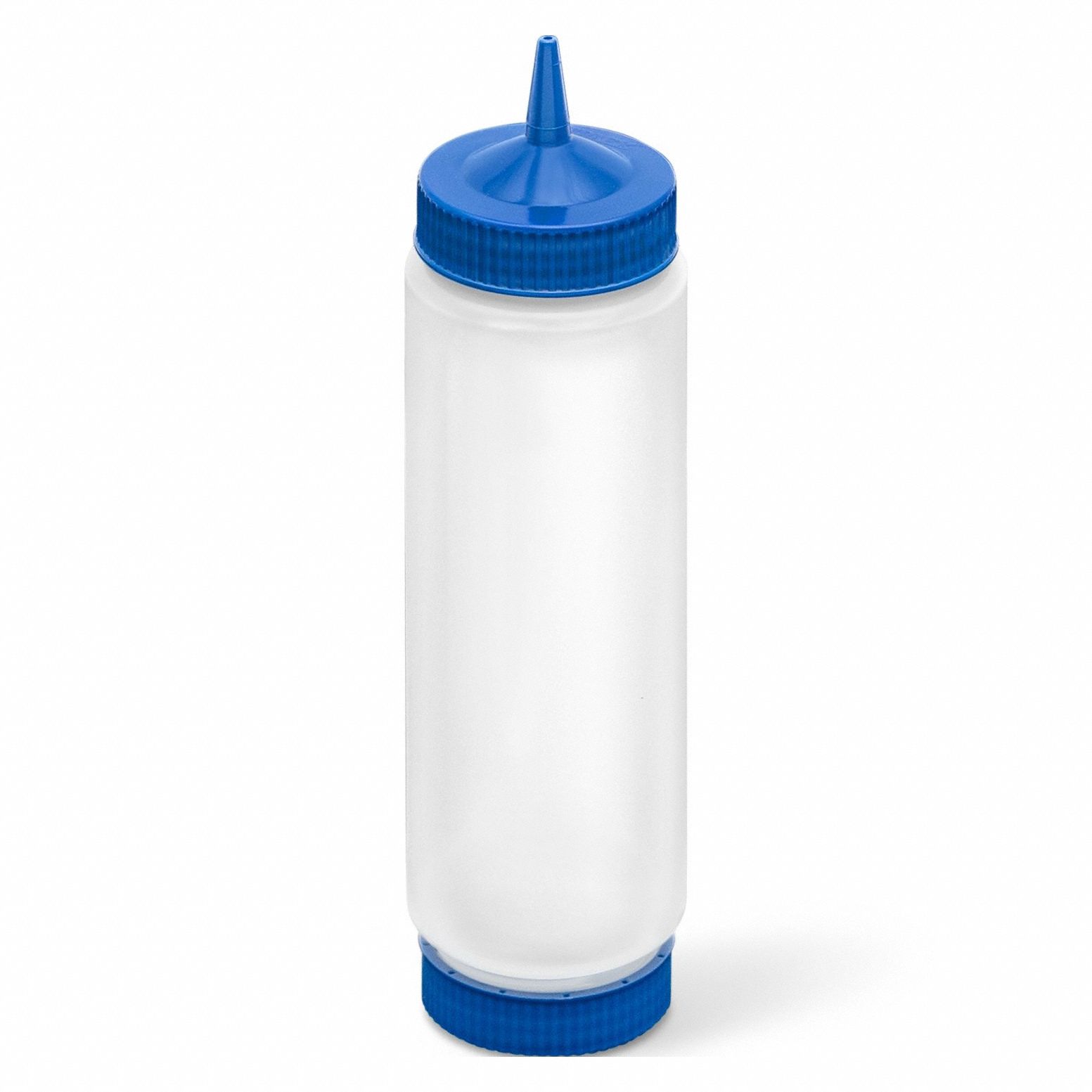 Squeeze Bottle Blue/Clear Polyethylene