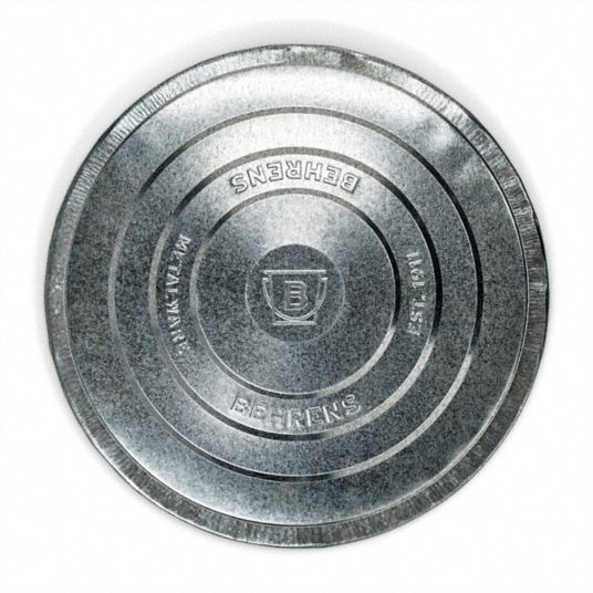GRAINGER, Round, Flat Top, Trash Can Top - 2PYX3|2PYX3 - Grainger