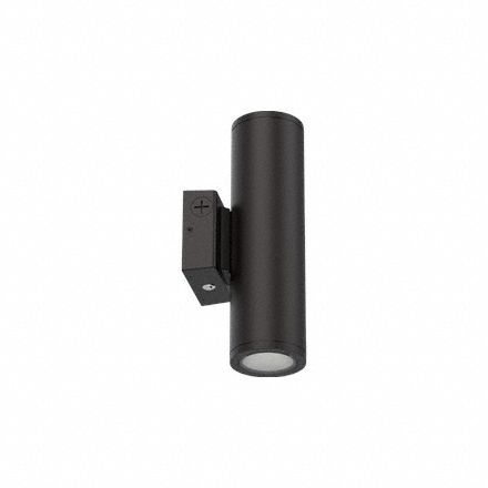 Wall Mount Cylinder: LED, 2, 433 lm, 3000K/4000K/5000K, 120 to 347V AC, 19 W, Type V
