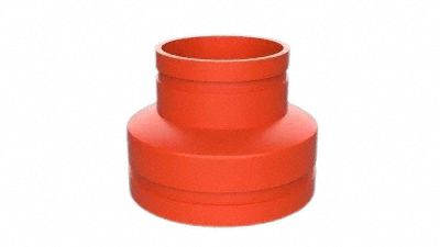 GRUVLOK, Concentric Reducer, 5 in x 4 in, Metal Pipe Straight - 60XR27 ...
