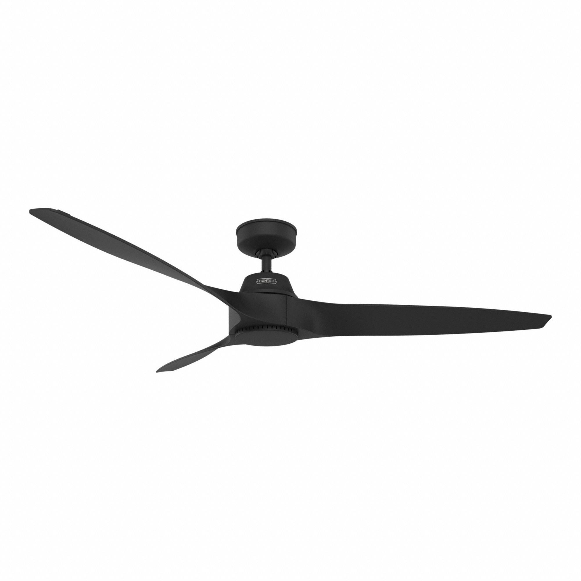 Ceiling Fan Black 60 in Dia 3 Blade