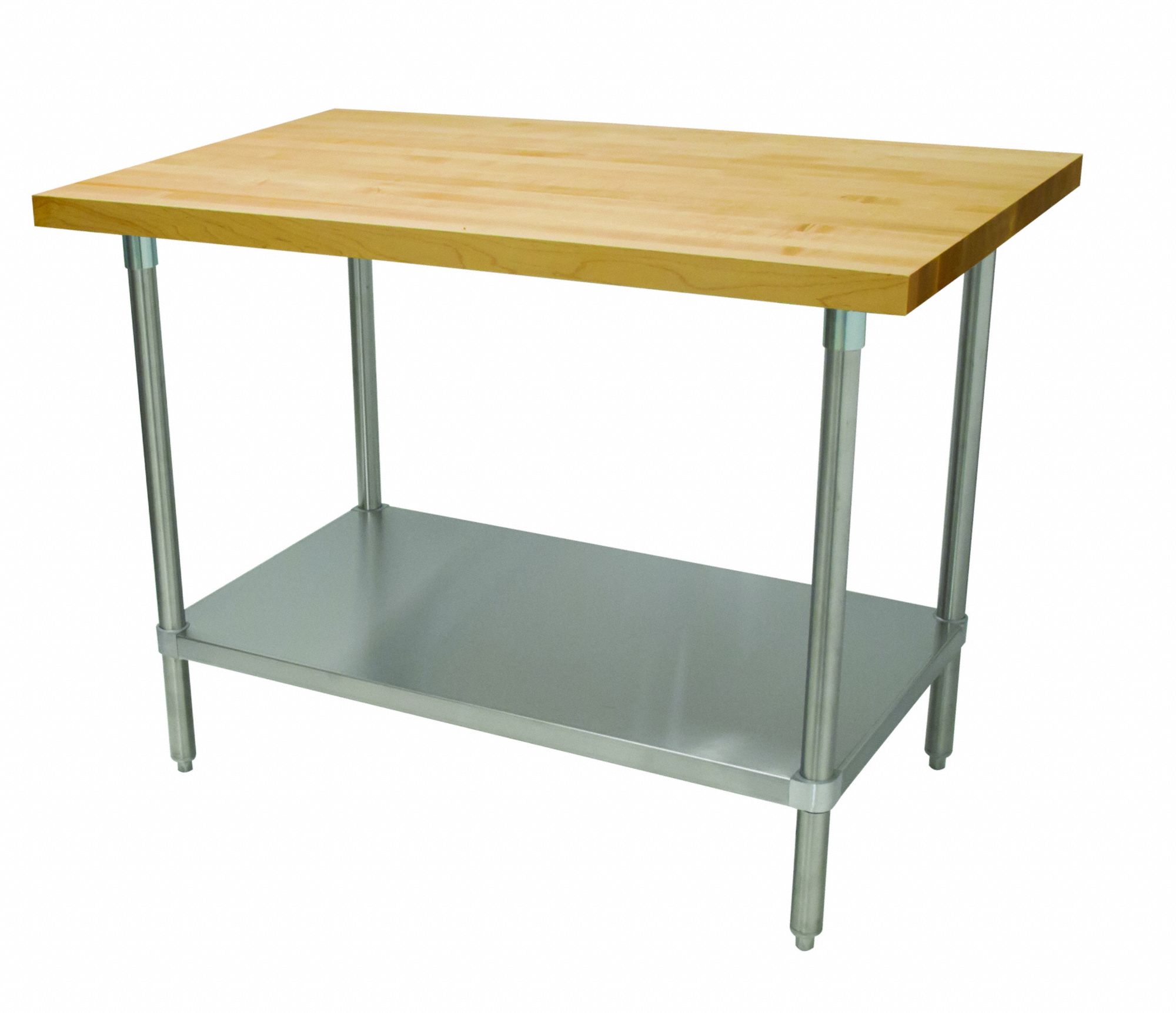 Wood Top Food Service Worktables