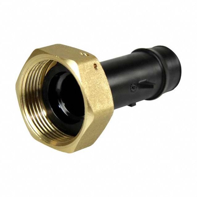 Barbed Fitting Adapter: 1 in ID x 1 1/4 in Pipe Size, Barbed x NPSM, Polymer, Expansion