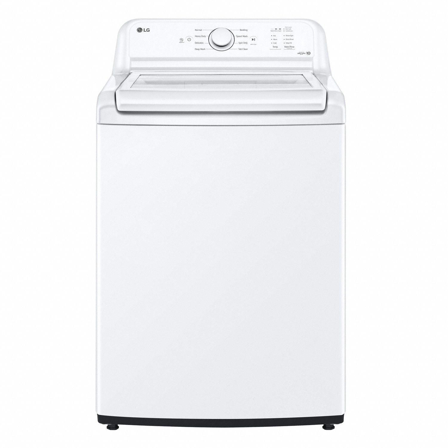 Washer: White, 4.1 cu ft Capacity, Top Load
