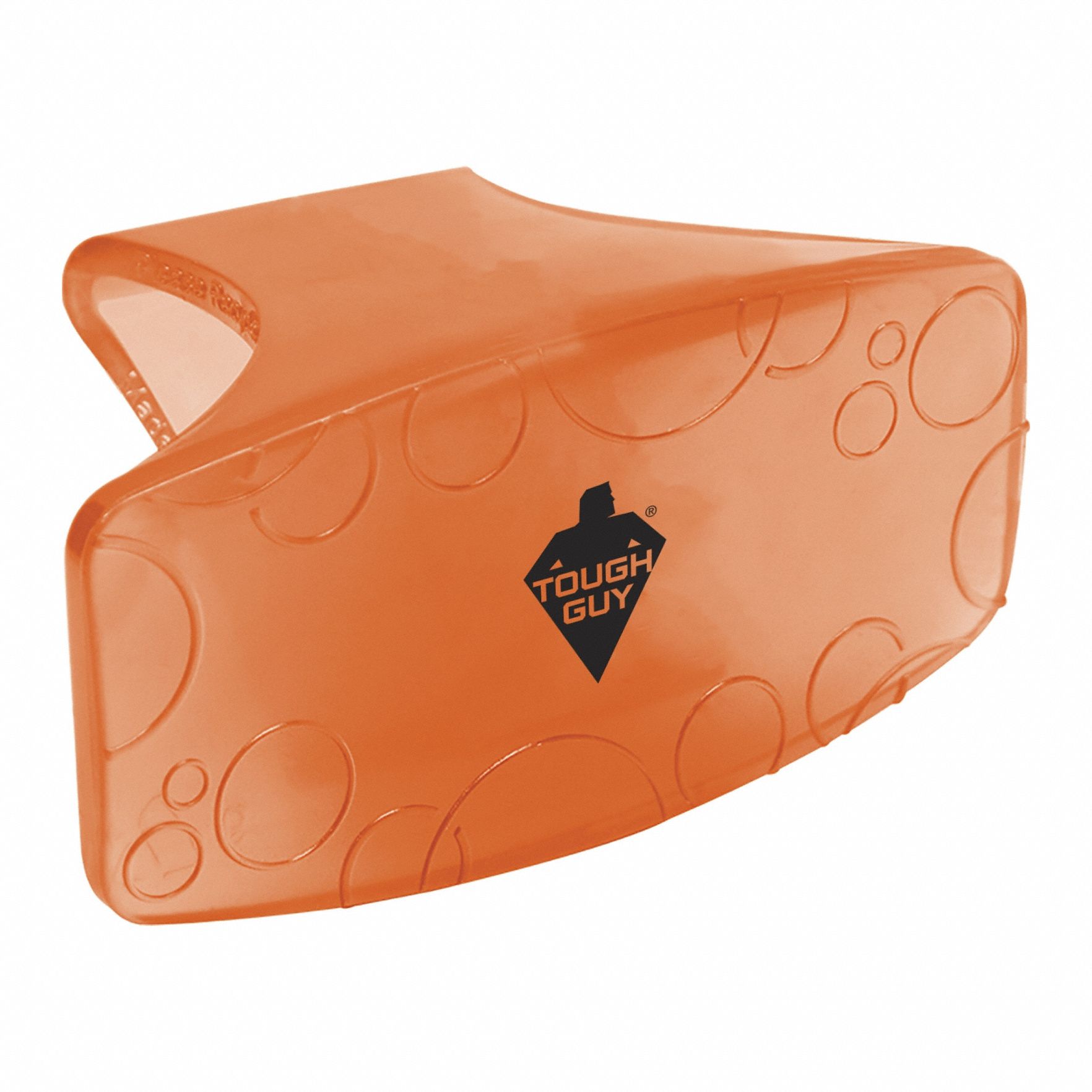 Toilet Rim Hanger: Non-Para, Oblong, 52 g Container Size, Orange, Mango, 12 PK