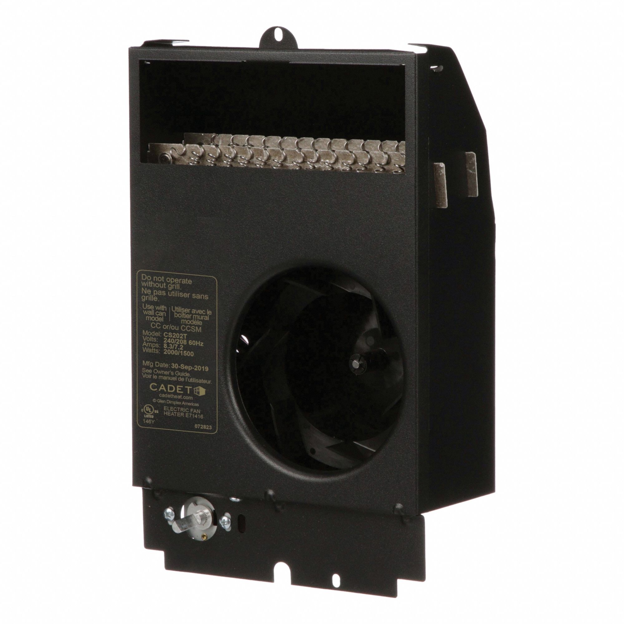 ComPak Heater, 2000/1500W,