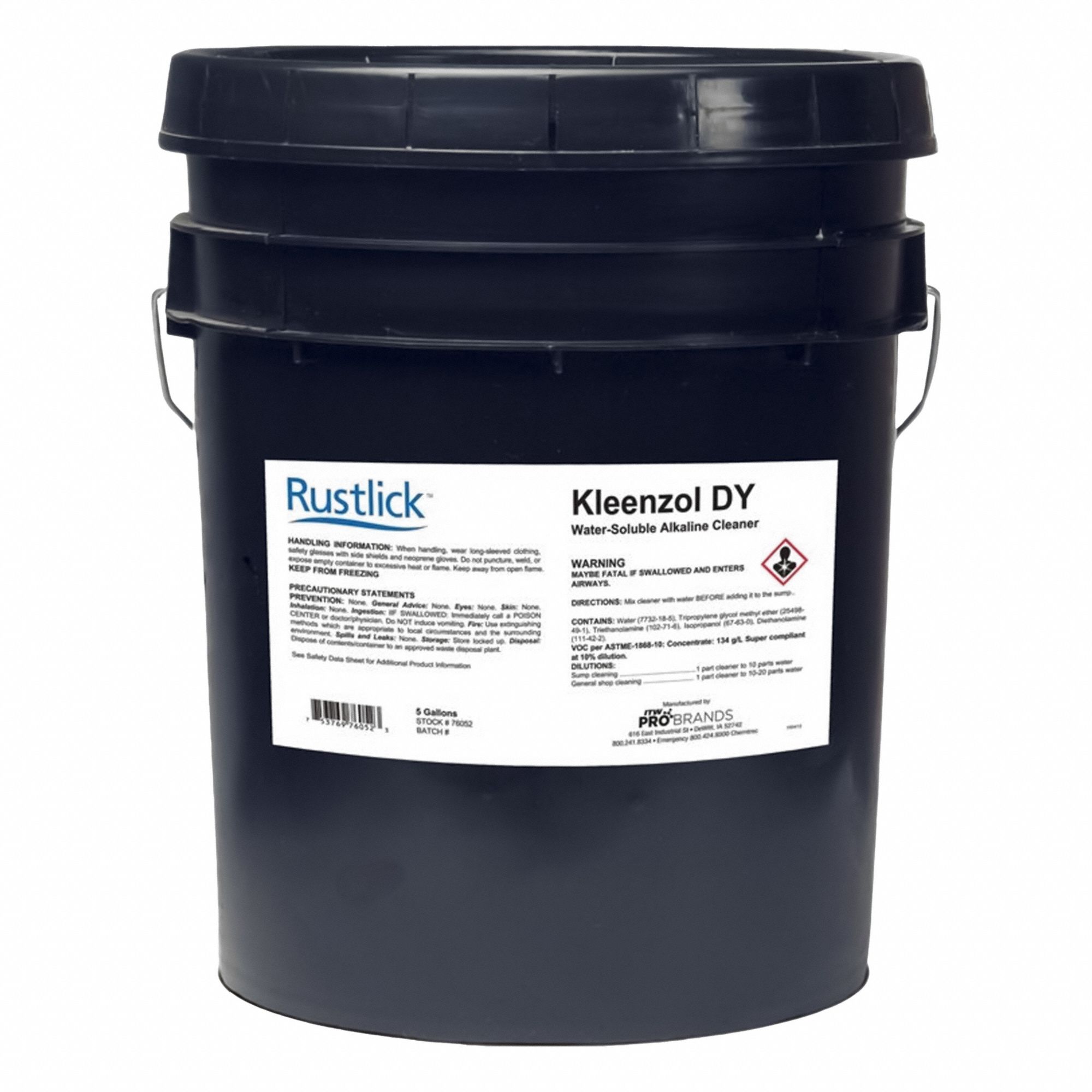 Rustlick General Shop Cleaning, Parts Washers, Sump Cleaning