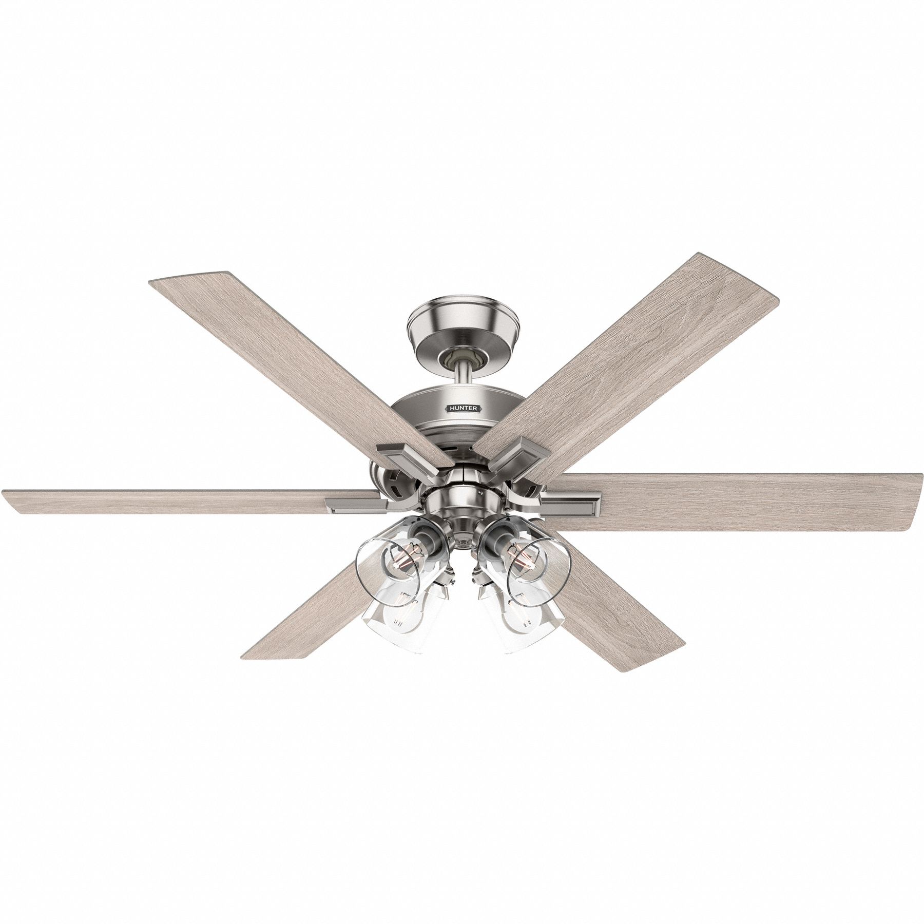 Ceiling Fan Gray 52 in Dia 6 Blade