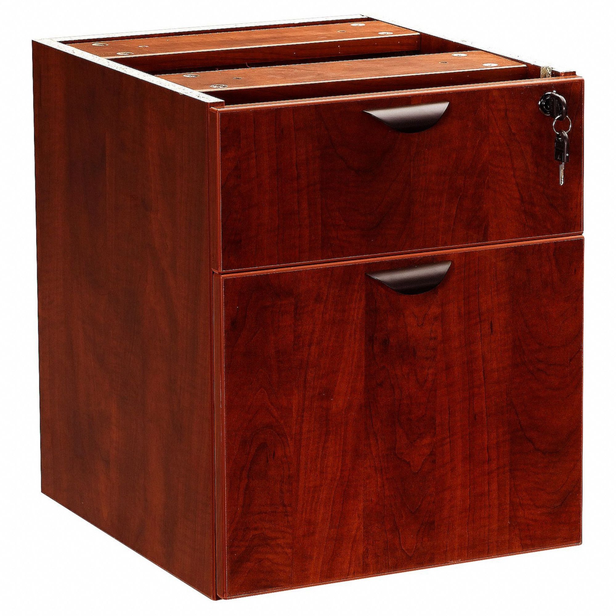 BOSS, Mahogany, 2 Drawers, Hanging File 802RG1N108M Grainger
