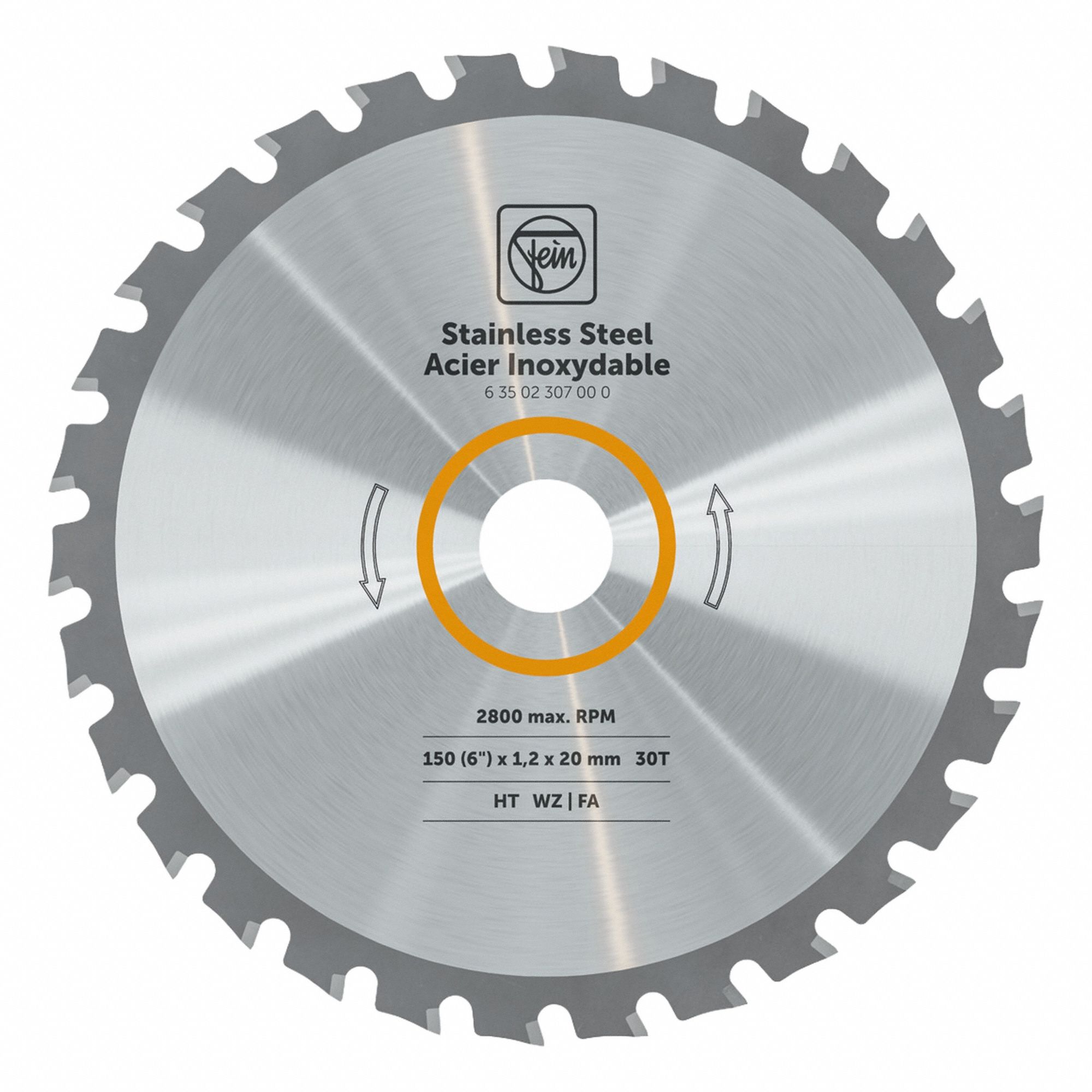 Circular Saw Blade 6 dia 3/4 Arbor