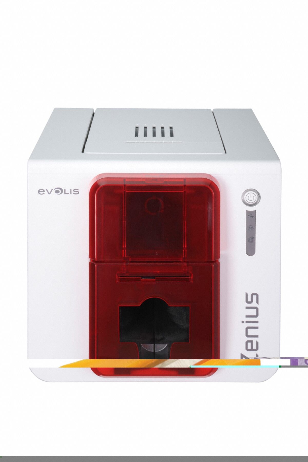 ID Card Printer: Single-Sided Printer, Supports CR80 Card Format, 30 mil Card Thick