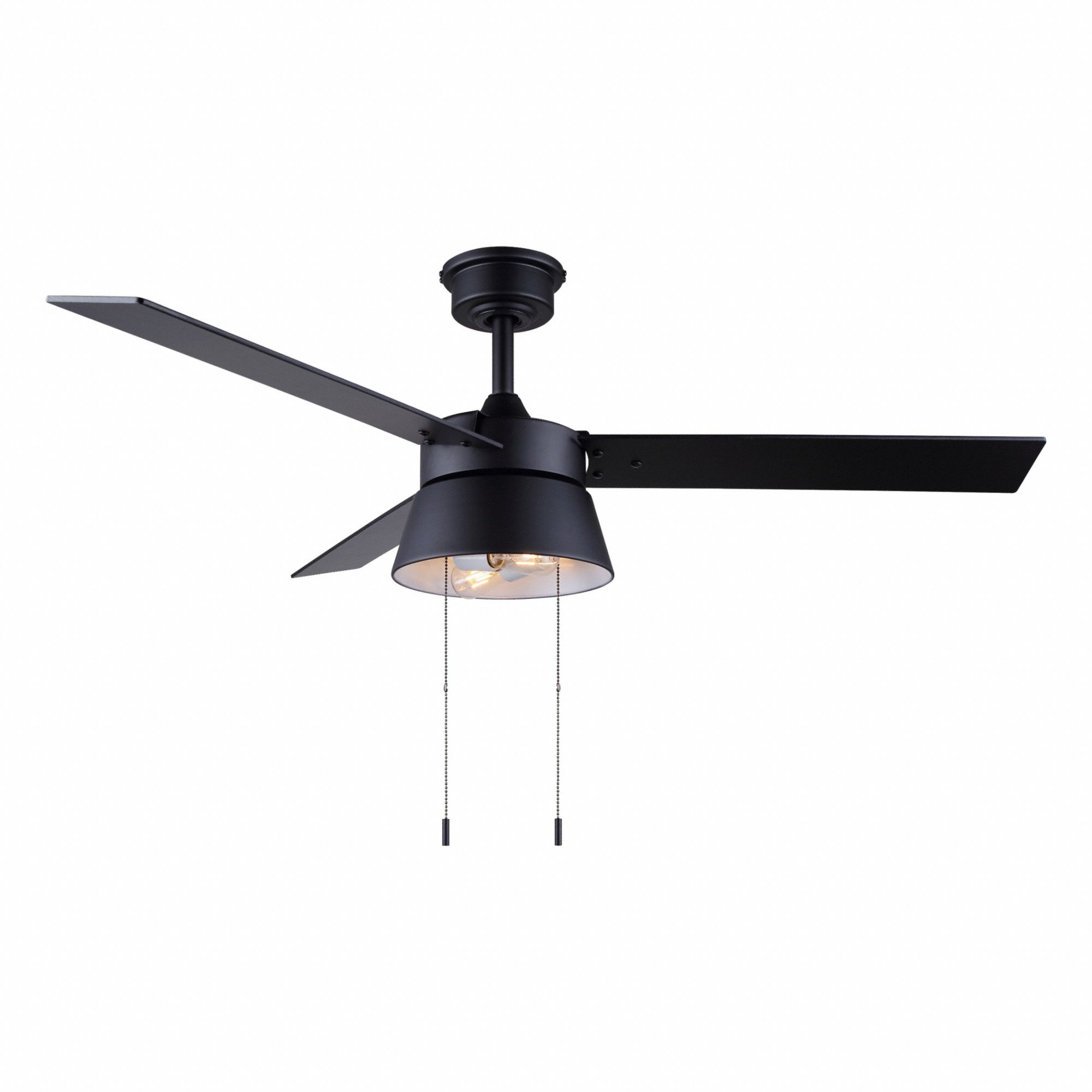 CeilingFan Black 48inDia 3Blade